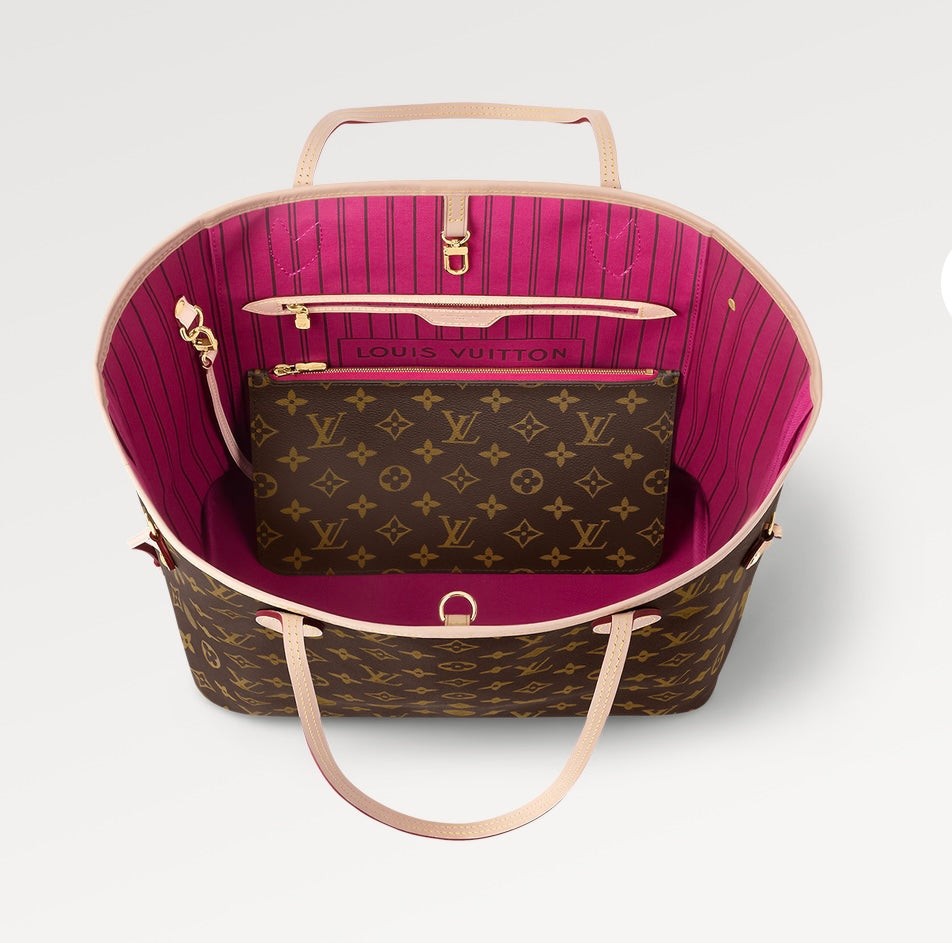 Neverfull MM Beige Monogram