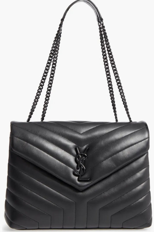 Medium LouLou Matelassé Leather Shoulder Bag