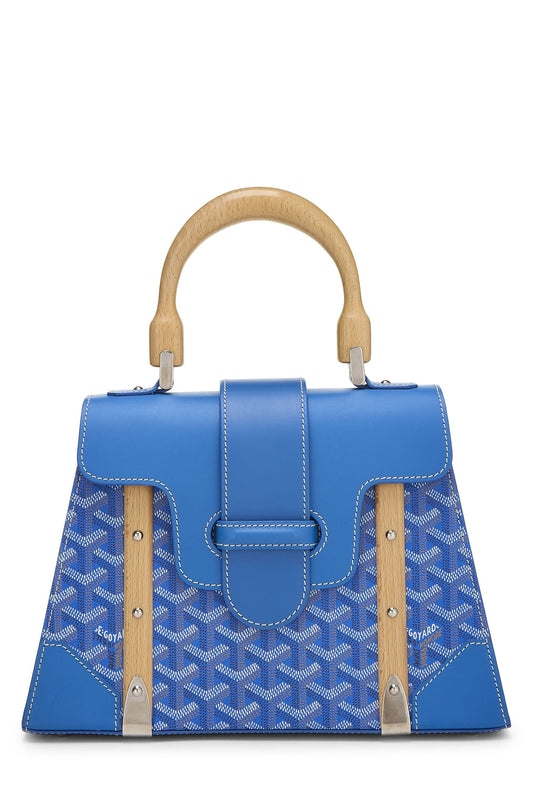 Blue Saigon Top Handle Bag