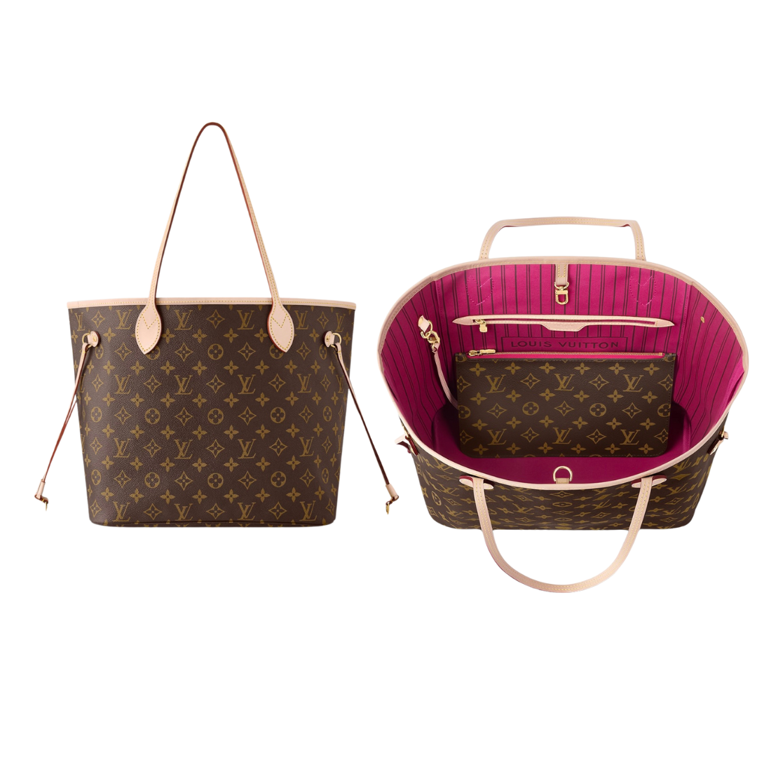 Neverfull MM Beige Monogram