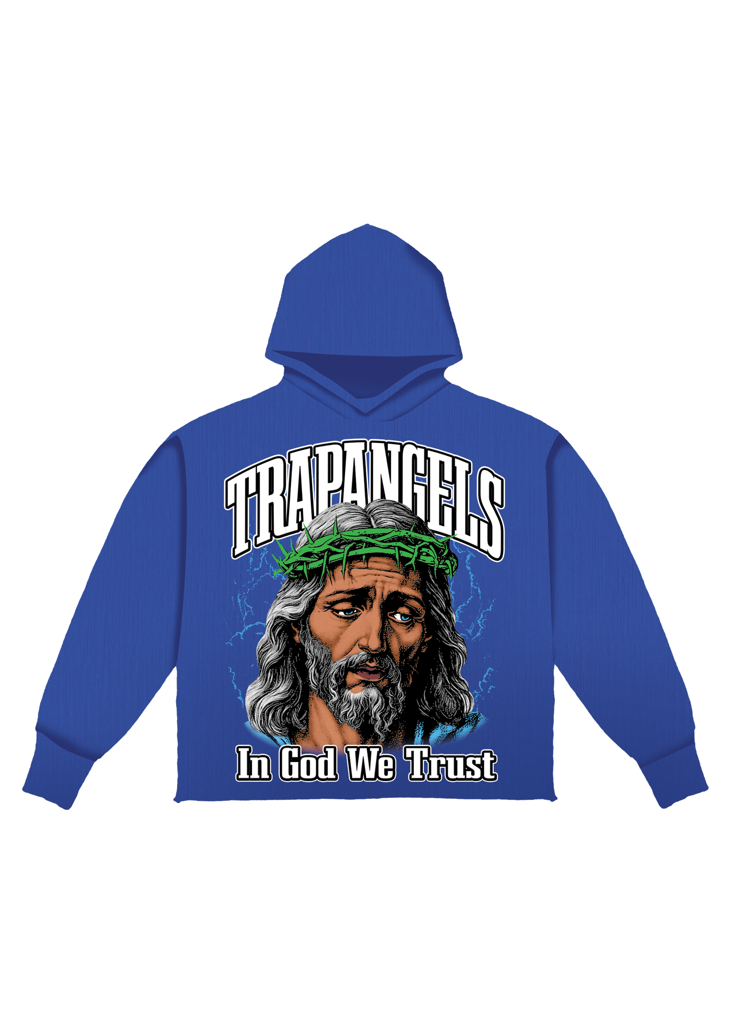 Blue Trap Angles Please Hoodie