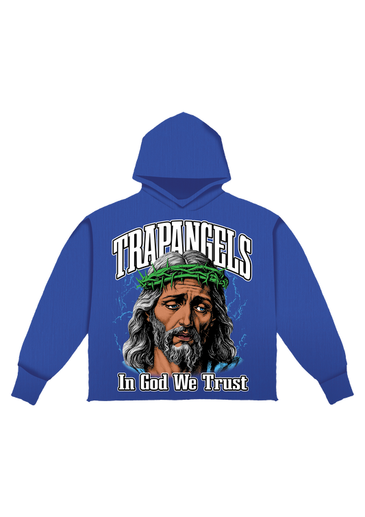 Blue Trap Angles Please Hoodie