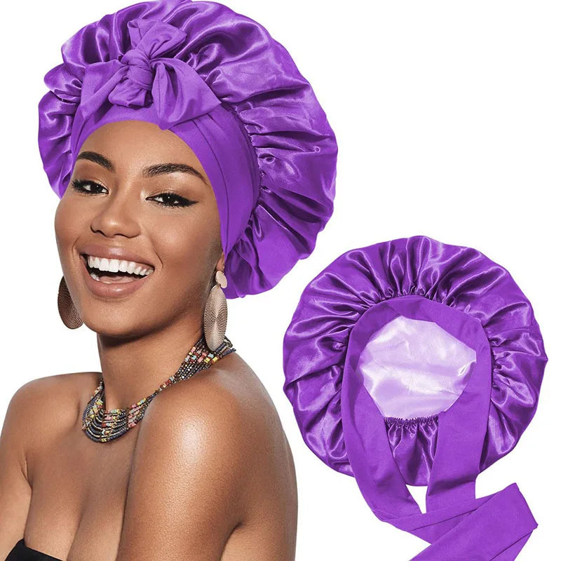 Satin Sleep Hair Cap