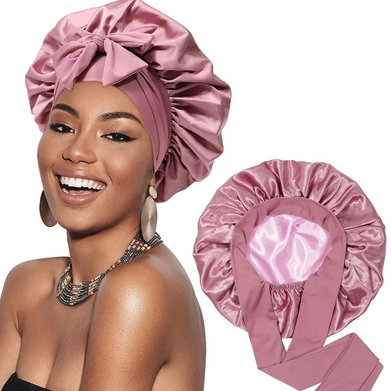 Satin Sleep Hair Cap