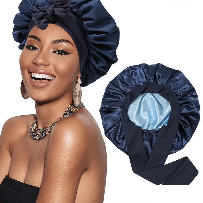 Satin Sleep Hair Cap